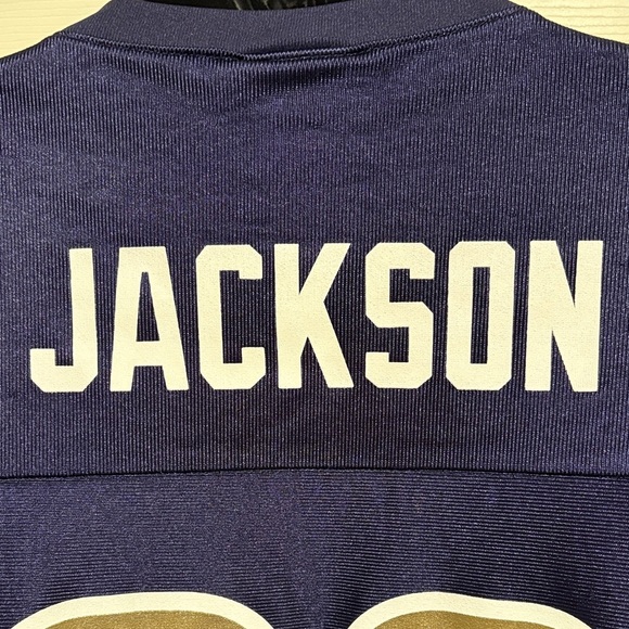 Collectible Women’s St. Louis Rams Navy/Gold Jersey with Jackson/# 39 Size XL - Picture 5 of 8